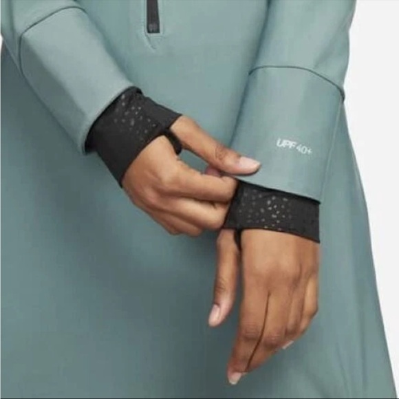 Nike Swimsuit Victory UPF 40 Full-Coverage Tunic Dress Cover-up sz XL NWT $240 - Picture 2 of 10